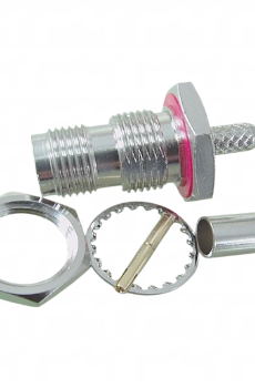 YCD-407 TNC Female Crimp Type Bulkhead