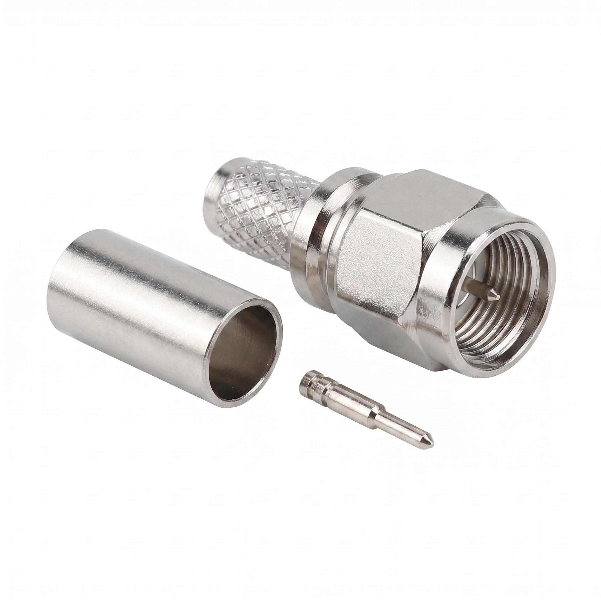 YCD-801 SMA male crimp type RF connector