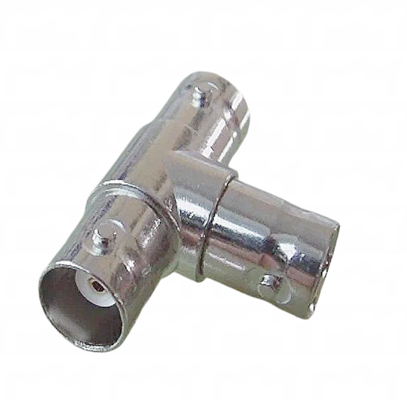YCD-341 three BNC female RF adapter