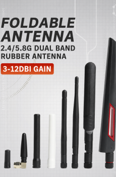 YCD-ANT-SMA 2.4/5.8G Dual Band Rubber Antenna product image